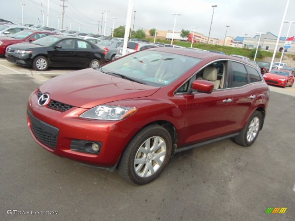 2008 CX-7 Touring AWD - Copper Red Mica / Sand photo #6