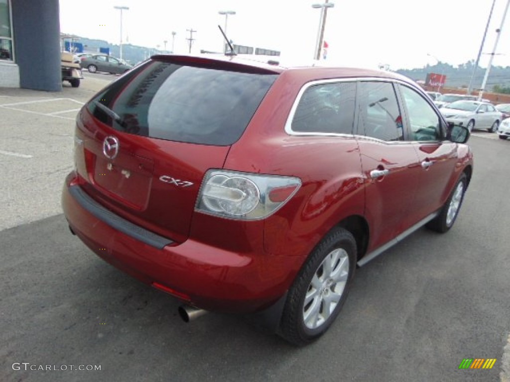 2008 CX-7 Touring AWD - Copper Red Mica / Sand photo #9
