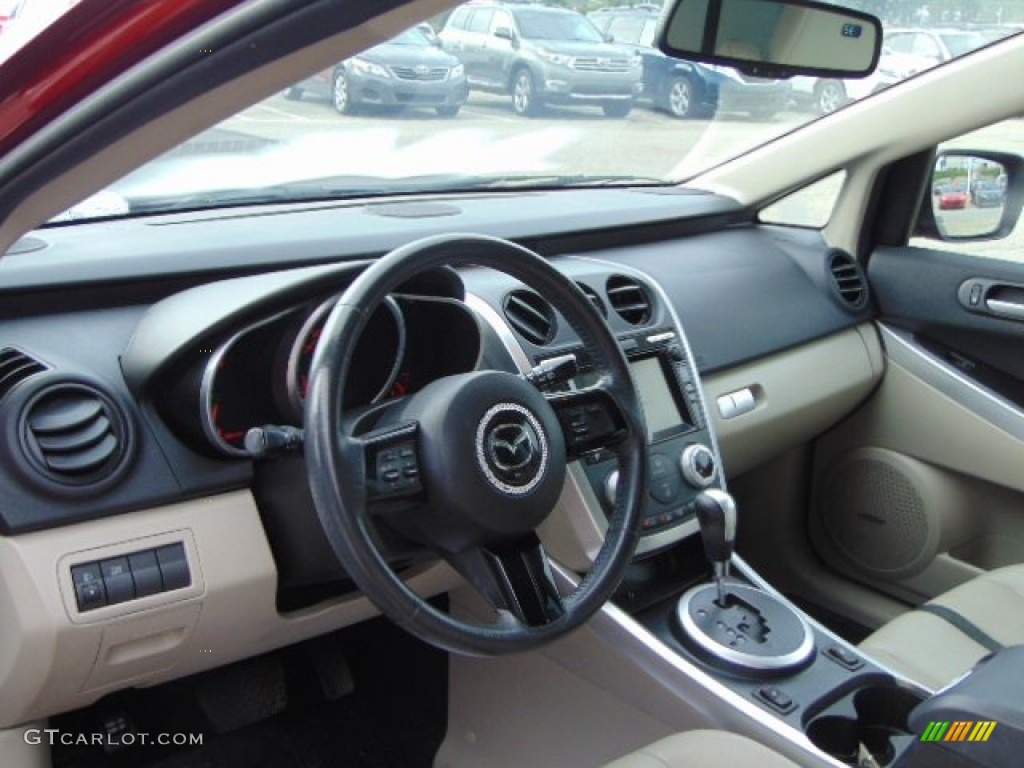 2008 CX-7 Touring AWD - Copper Red Mica / Sand photo #11