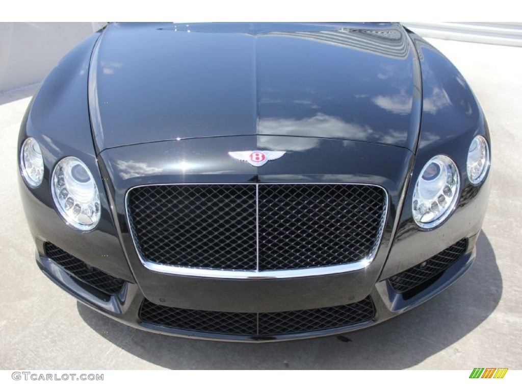 2013 Continental GT V8  - Beluga / Dark Bourbon photo #2