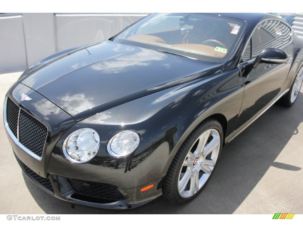 2013 Continental GT V8  - Beluga / Dark Bourbon photo #3
