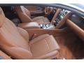 2013 Bentley Continental GT V8 Dark Bourbon Interior Front Seat Photo