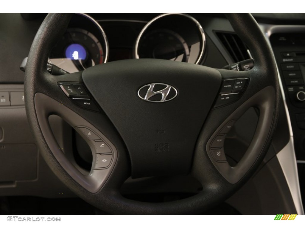 2014 Sonata GLS - Radiant Silver / Gray photo #6