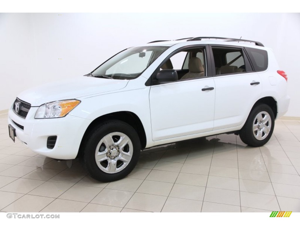 Super White 2011 Toyota RAV4 I4 4WD Exterior Photo #96620747