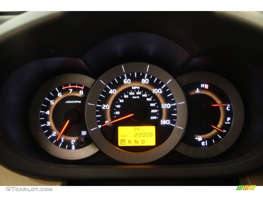 2011 Toyota RAV4 I4 4WD Gauges Photo #96620813