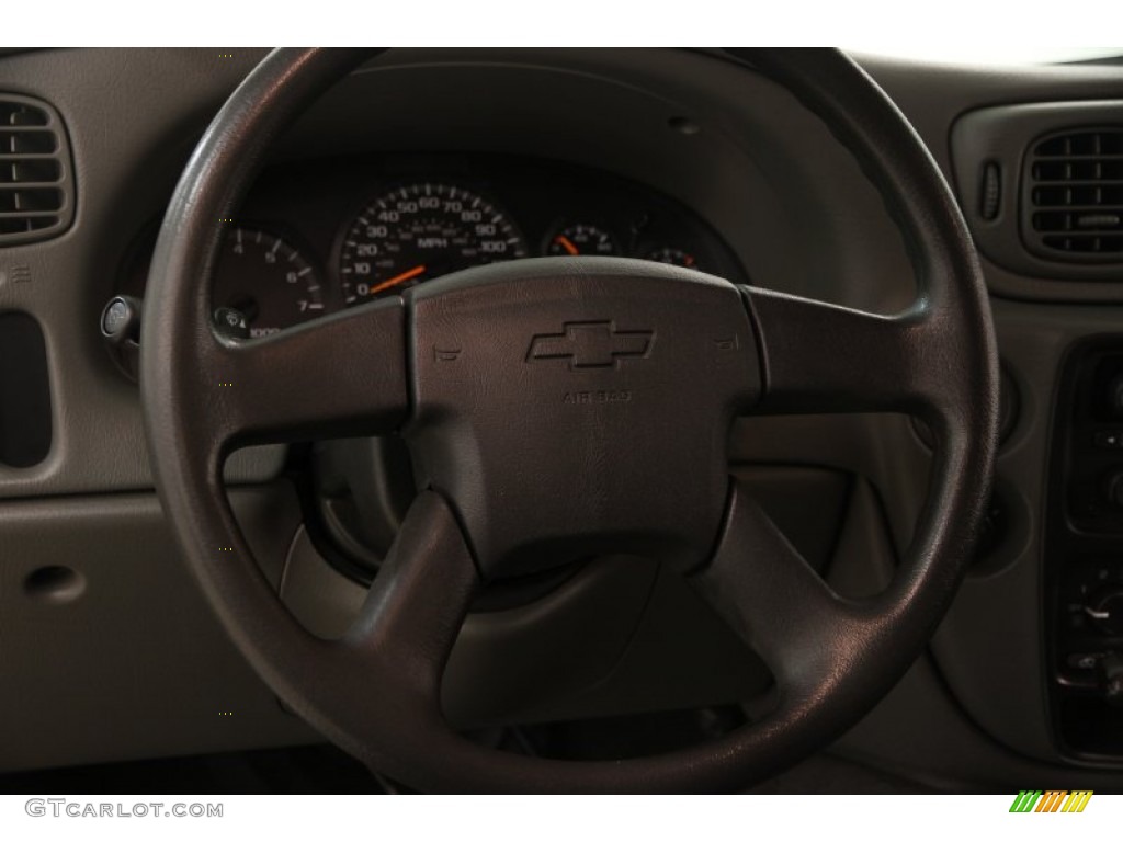 2004 TrailBlazer LS - Medium Red Metallic / Medium Pewter photo #6