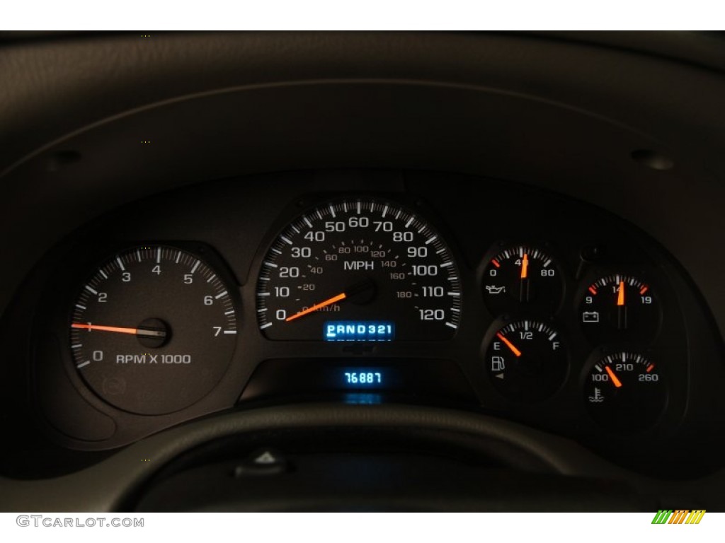 2004 TrailBlazer LS - Medium Red Metallic / Medium Pewter photo #7