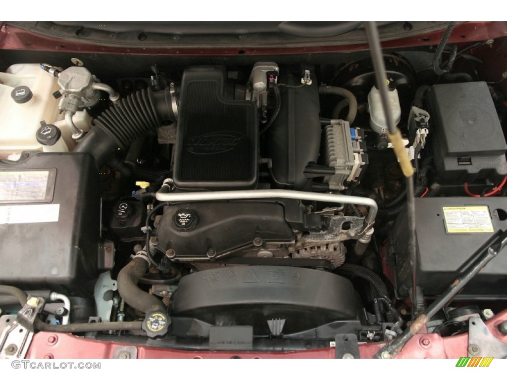 2004 TrailBlazer LS - Medium Red Metallic / Medium Pewter photo #14