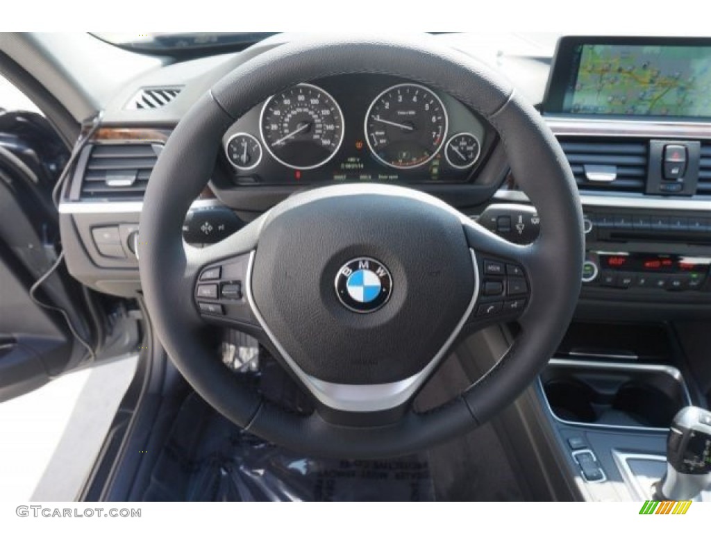 2015 3 Series 328i Sedan - Mineral Grey Metallic / Black photo #9