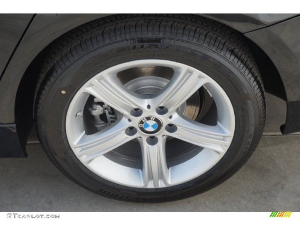 2015 3 Series 320i Sedan - Jet Black / Black photo #4