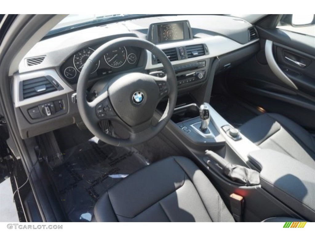 2015 3 Series 320i Sedan - Jet Black / Black photo #6