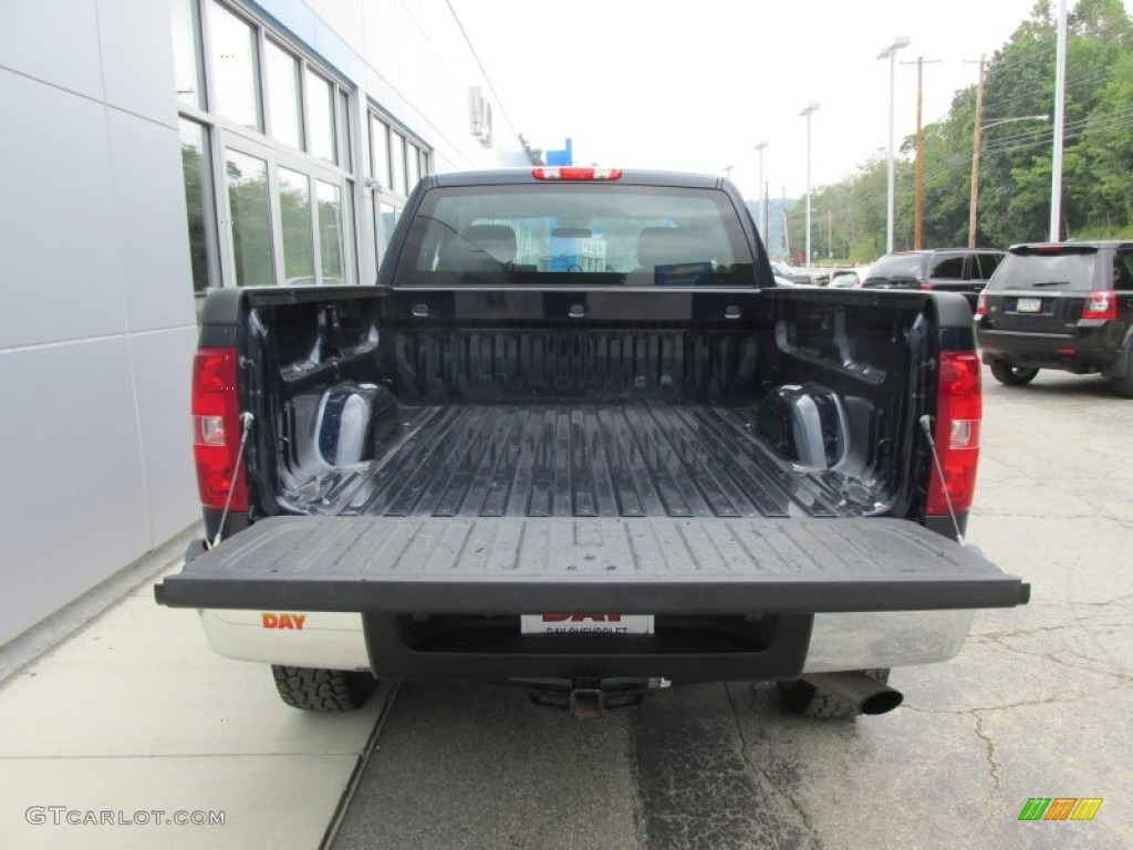 2012 Silverado 2500HD Work Truck Extended Cab 4x4 - Imperial Blue Metallic / Dark Titanium photo #7