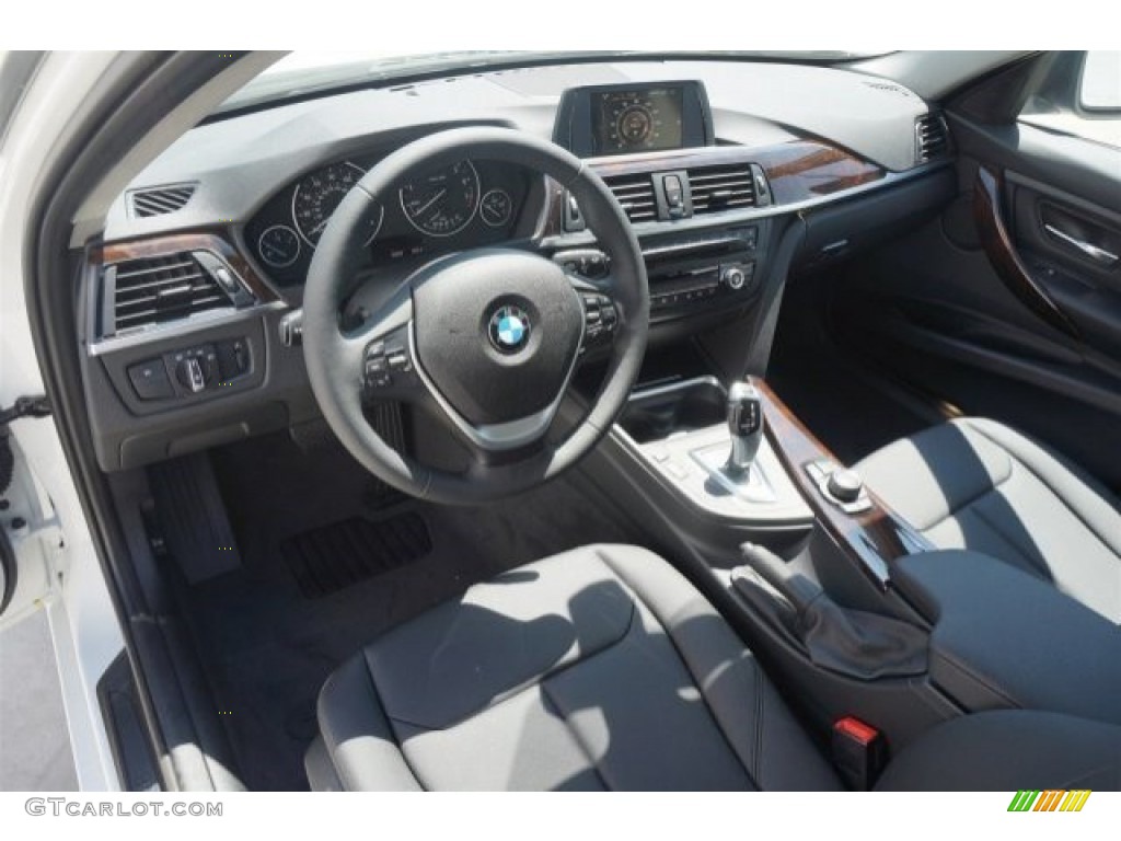 2015 3 Series 328i Sedan - Alpine White / Black photo #6