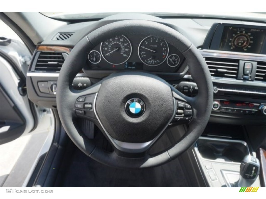 2015 3 Series 328i Sedan - Alpine White / Black photo #8