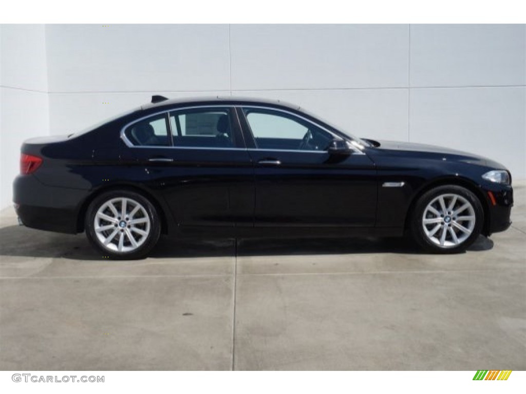 Jet Black 2015 BMW 5 Series 535i Sedan Exterior Photo #96624572