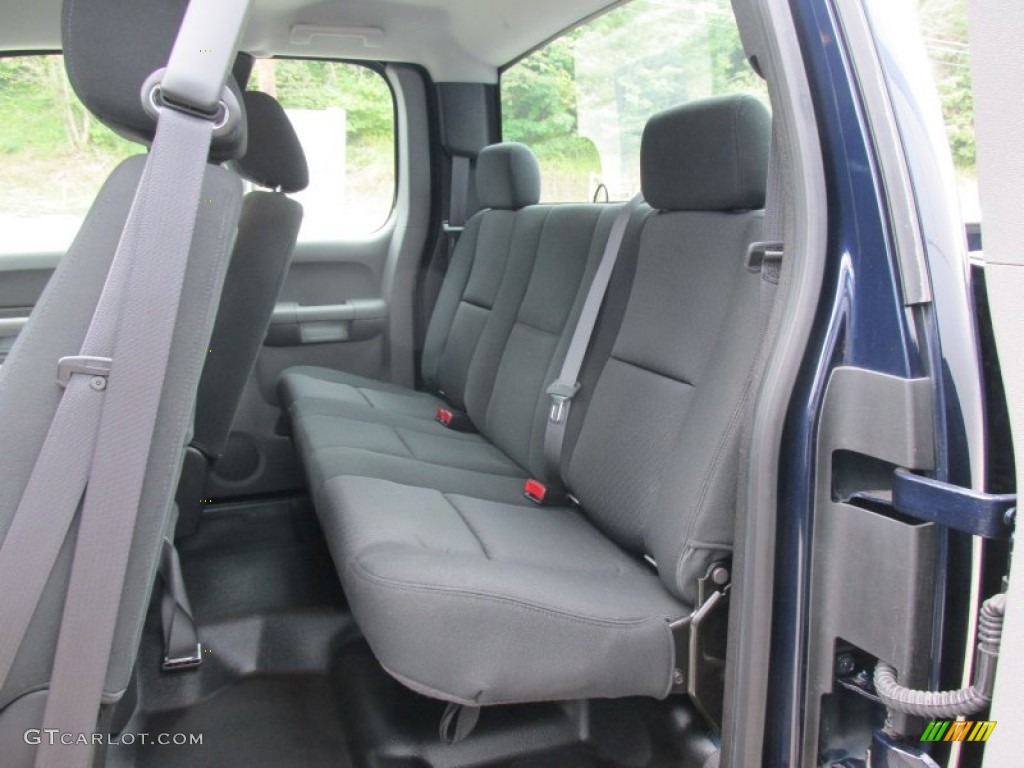2012 Silverado 2500HD Work Truck Extended Cab 4x4 - Imperial Blue Metallic / Dark Titanium photo #23