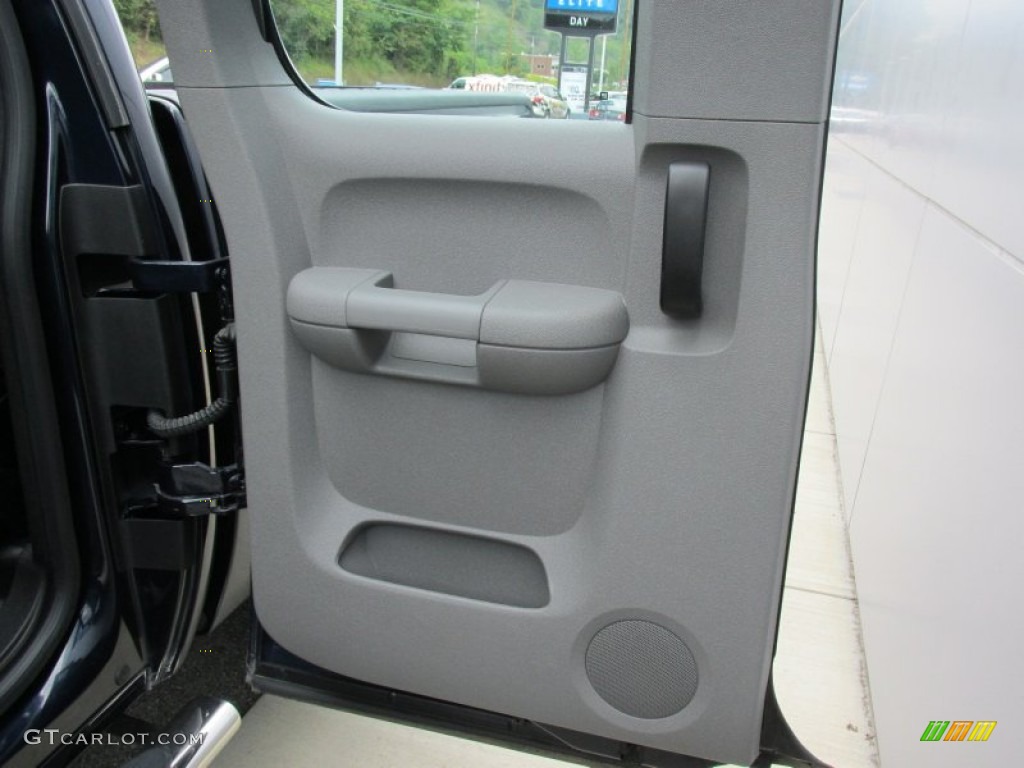 2012 Silverado 2500HD Work Truck Extended Cab 4x4 - Imperial Blue Metallic / Dark Titanium photo #24