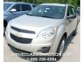 2015 Champagne Silver Metallic Chevrolet Equinox LS AWD  photo #1