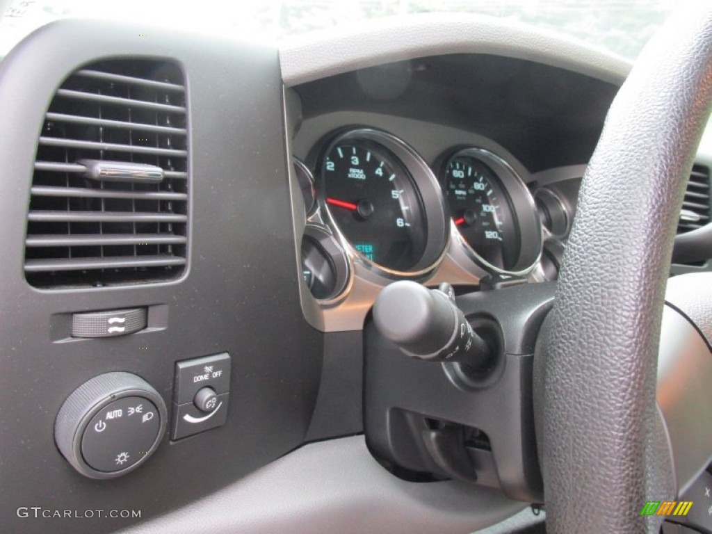 2012 Silverado 2500HD Work Truck Extended Cab 4x4 - Imperial Blue Metallic / Dark Titanium photo #33