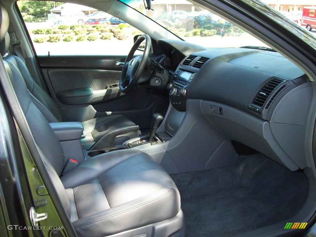 2003 Accord EX V6 Sedan - Graphite Pearl / Gray photo #13