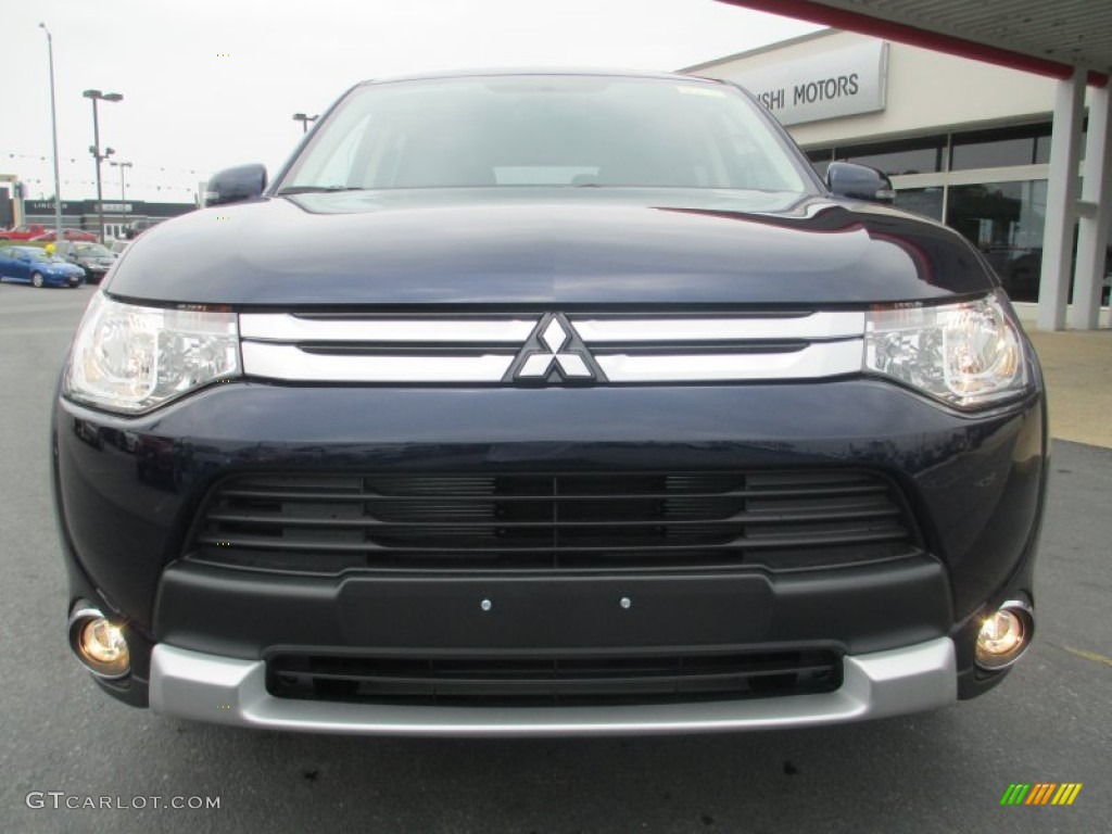 2015 Outlander SE S-AWC - Cosmic Blue / Black photo #2