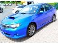 WR Blue Mica 2009 Subaru Impreza WRX Sedan Exterior