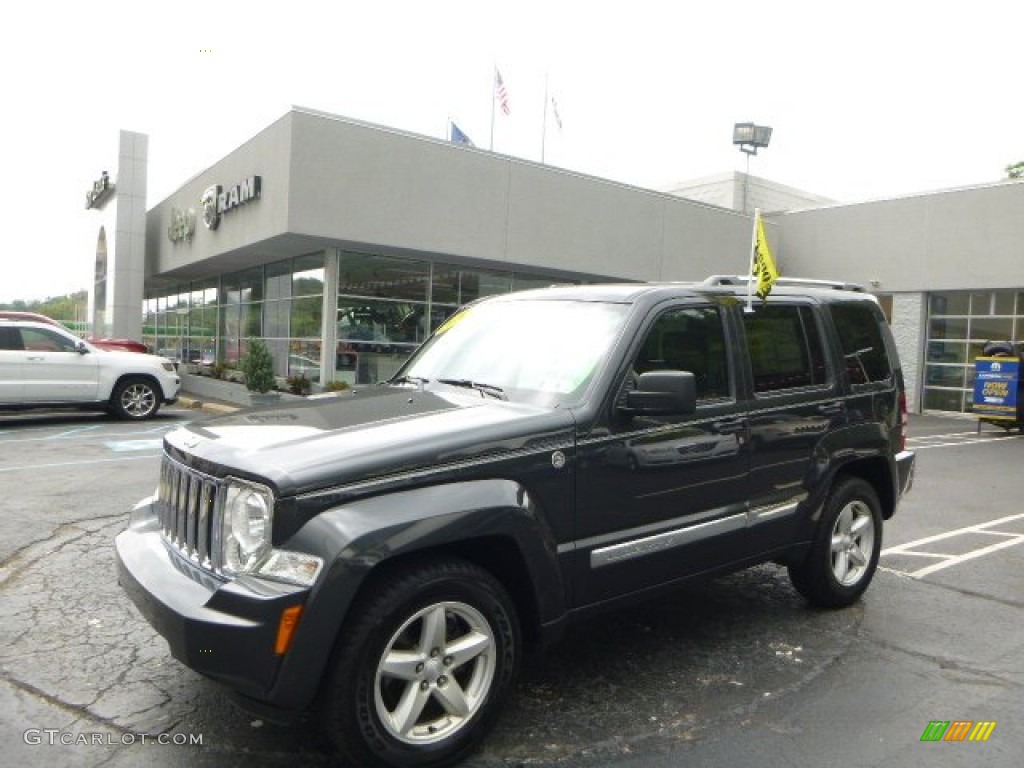 Dark Charcoal Pearl 2010 Jeep Liberty Limited 4x4 Exterior Photo #96627929