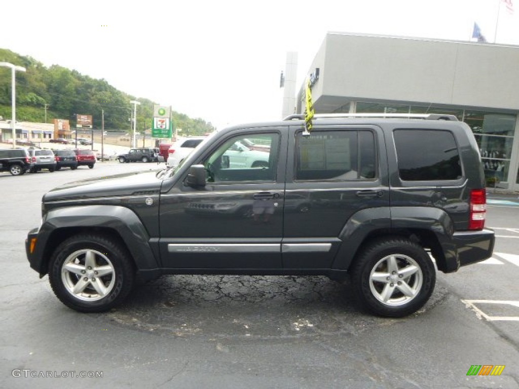 Dark Charcoal Pearl 2010 Jeep Liberty Limited 4x4 Exterior Photo #96627938