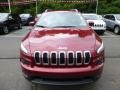 2015 Deep Cherry Red Crystal Pearl Jeep Cherokee Latitude 4x4  photo #8