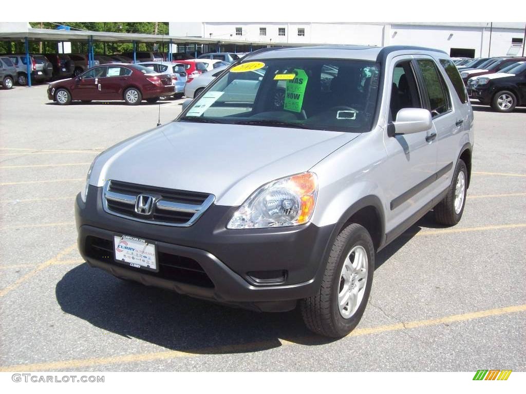 2003 CR-V EX 4WD - Satin Silver Metallic / Black photo #22