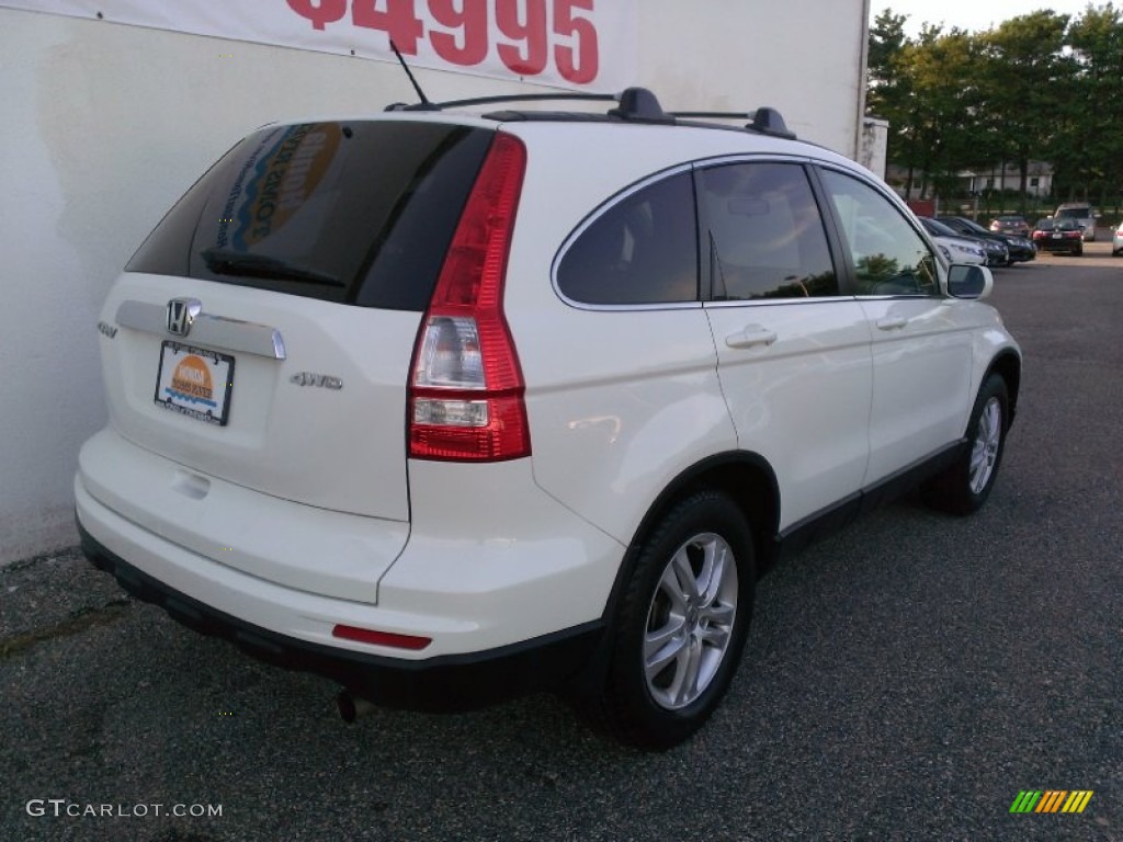 2010 CR-V EX-L AWD - Taffeta White / Gray photo #22