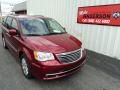 2015 Deep Cherry Red Crystal Pearl Chrysler Town & Country Touring  photo #1