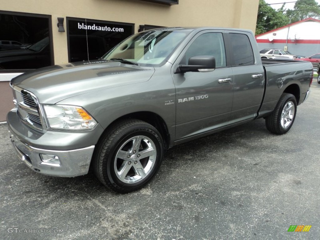 2012 Ram 1500 SLT Quad Cab 4x4 - Mineral Gray Metallic / Dark Slate Gray/Medium Graystone photo #1