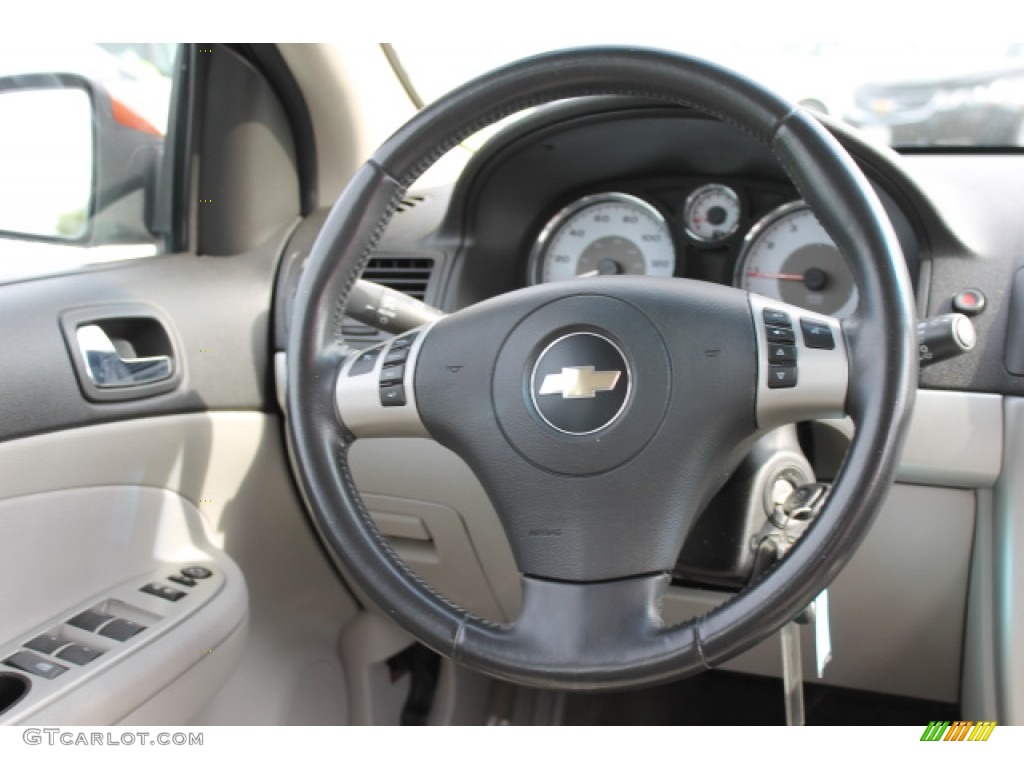 2007 Cobalt LT Sedan - Sunburst Orange Metallic / Gray photo #11