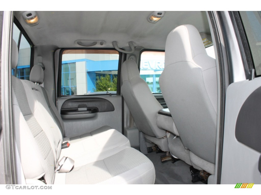 2006 F250 Super Duty XLT Crew Cab 4x4 - Dark Stone Metallic / Medium Flint photo #9