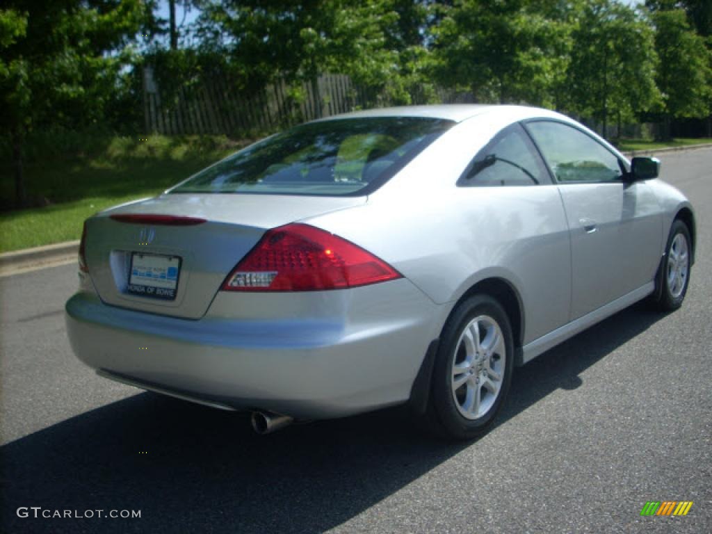 2006 Accord EX Coupe - Alabaster Silver Metallic / Gray photo #3