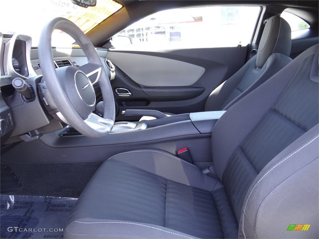 2010 Camaro LS Coupe - Cyber Gray Metallic / Black photo #14