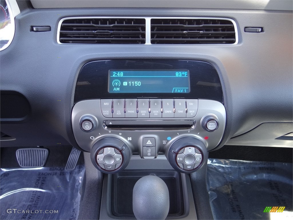 2010 Camaro LS Coupe - Cyber Gray Metallic / Black photo #21