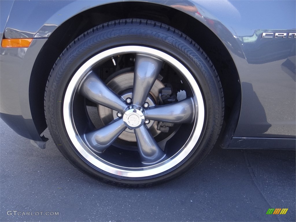 2010 Camaro LS Coupe - Cyber Gray Metallic / Black photo #24