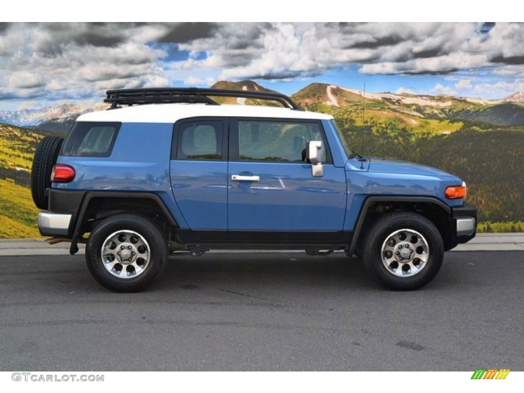 2013 FJ Cruiser 4WD - Cavalry Blue / Dark Charcoal photo #2
