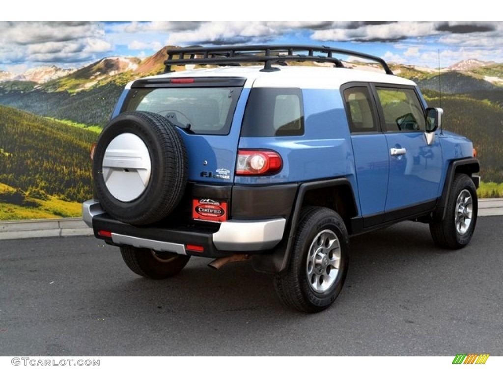 2013 FJ Cruiser 4WD - Cavalry Blue / Dark Charcoal photo #3
