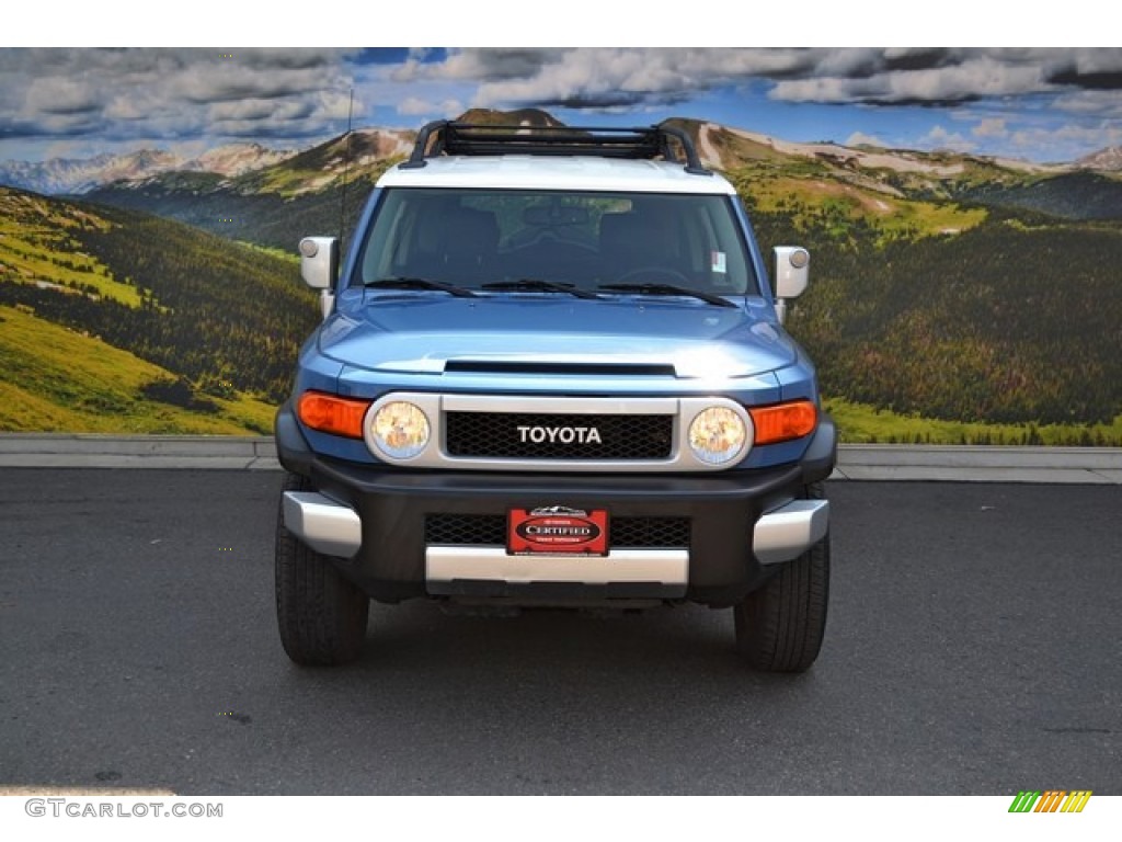 2013 FJ Cruiser 4WD - Cavalry Blue / Dark Charcoal photo #4