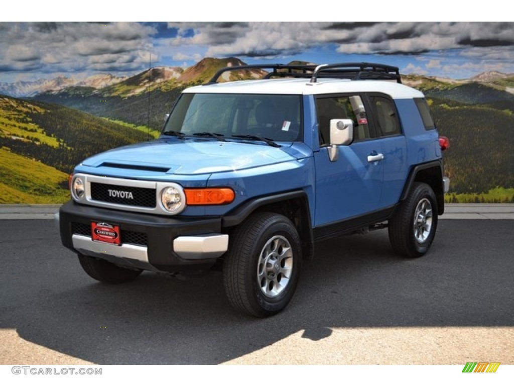 2013 FJ Cruiser 4WD - Cavalry Blue / Dark Charcoal photo #5