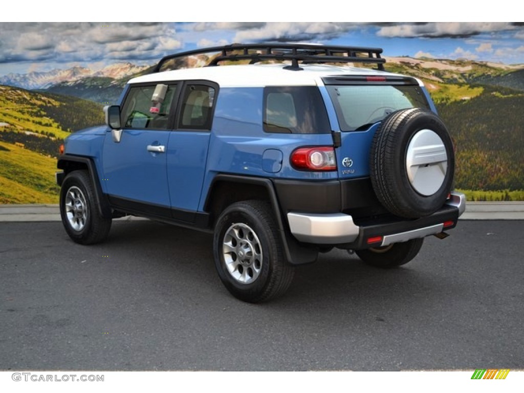 2013 FJ Cruiser 4WD - Cavalry Blue / Dark Charcoal photo #7