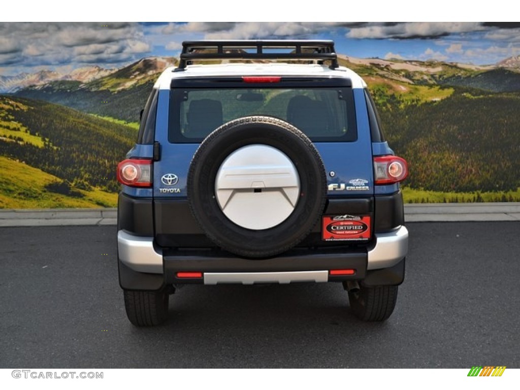2013 FJ Cruiser 4WD - Cavalry Blue / Dark Charcoal photo #8