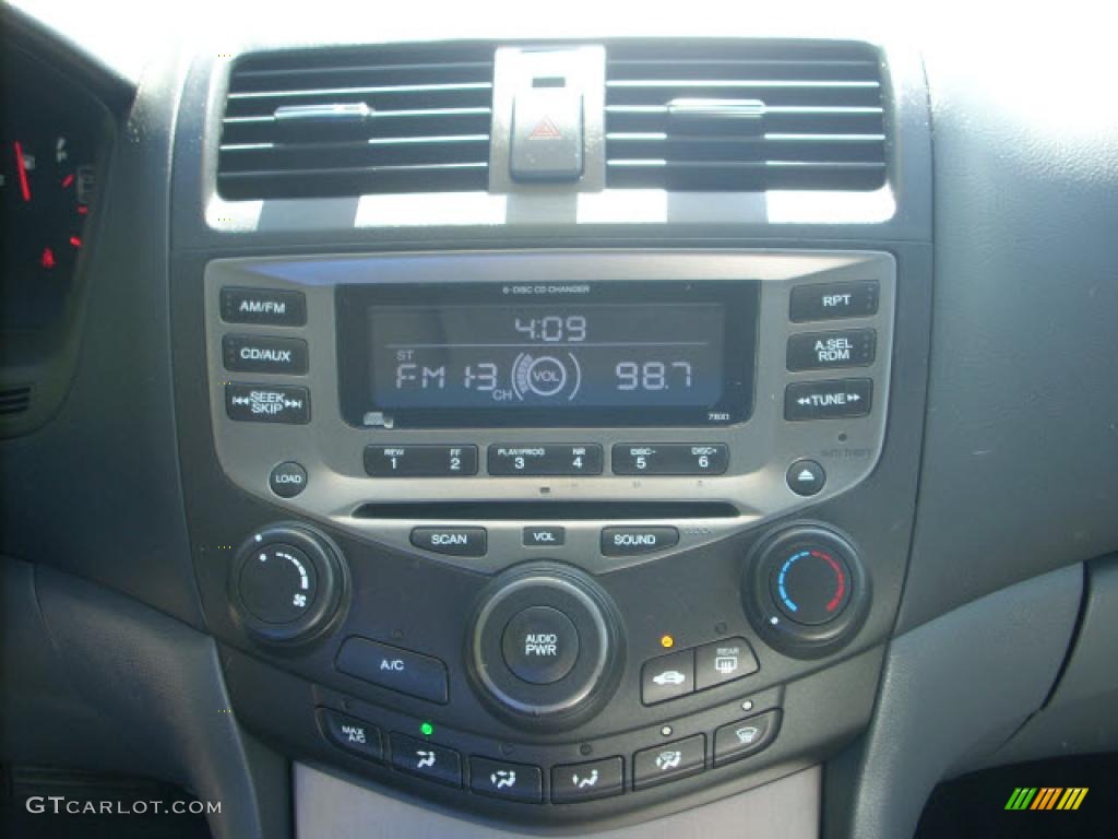 2006 Accord EX Coupe - Alabaster Silver Metallic / Gray photo #11