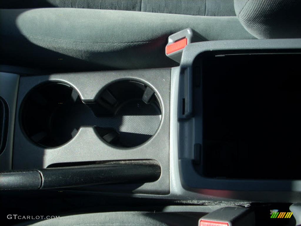2006 Accord EX Coupe - Alabaster Silver Metallic / Gray photo #13