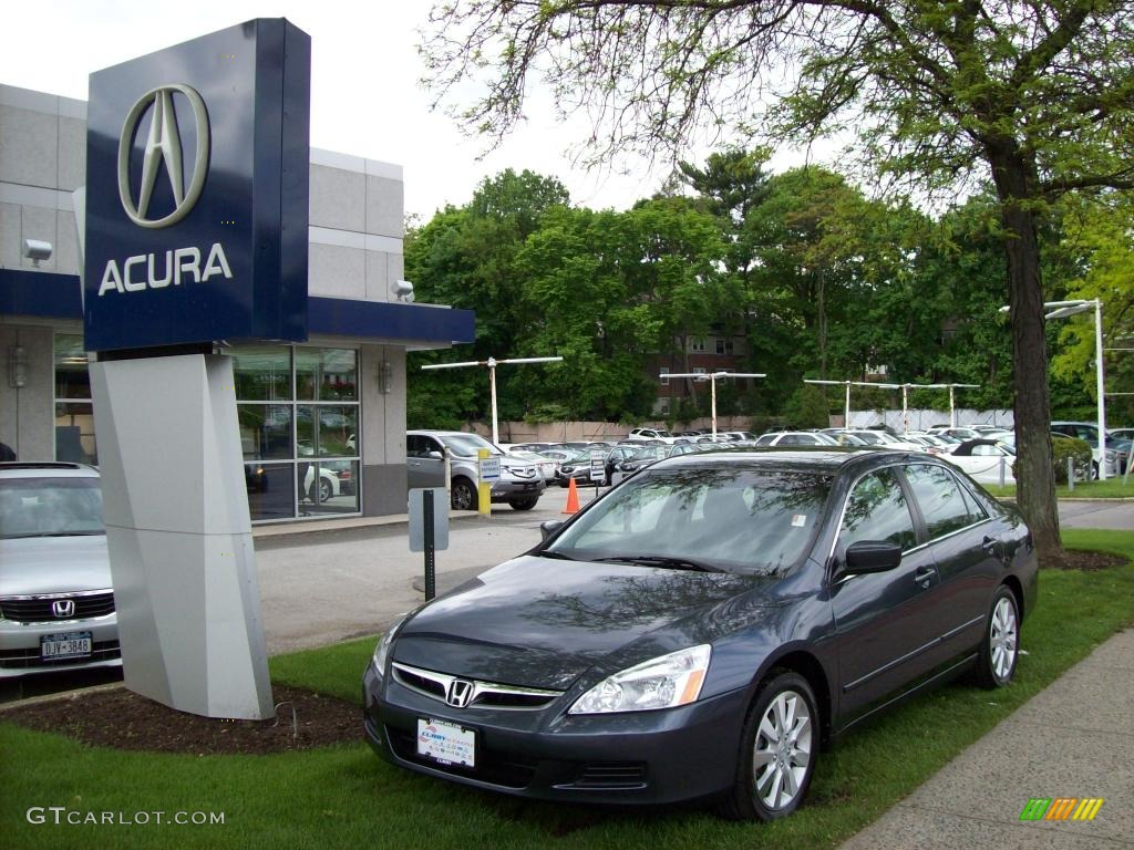 2006 Accord LX V6 Sedan - Graphite Pearl / Gray photo #1