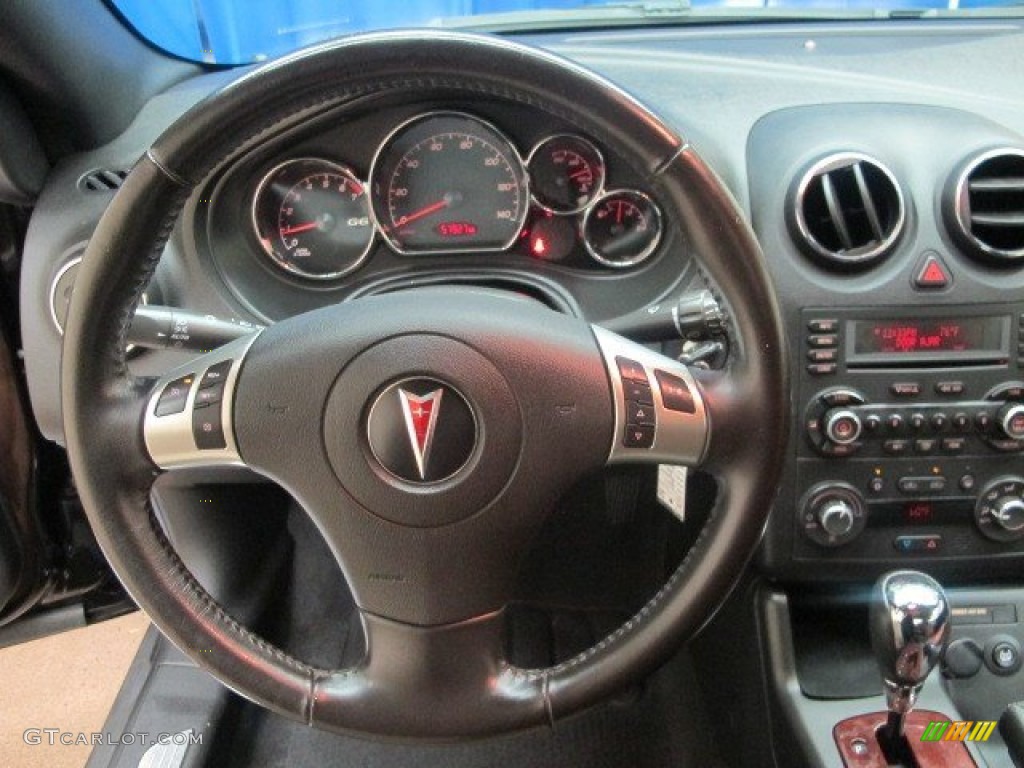 2007 G6 GT Convertible - Black / Ebony/Morocco photo #31