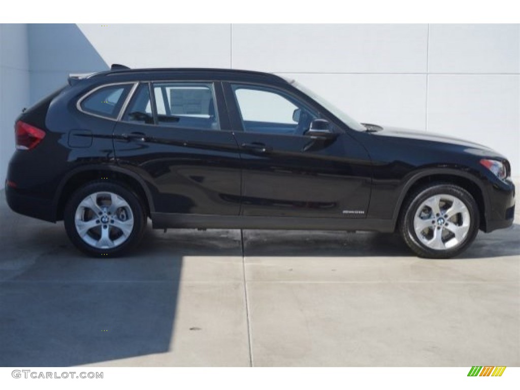 Jet Black 2015 BMW X1 sDrive28i Exterior Photo #96644417